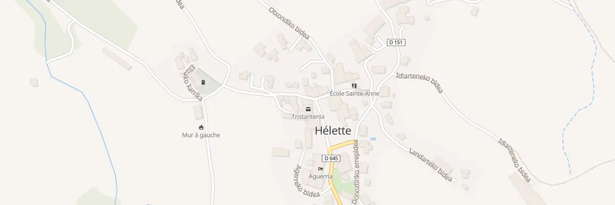 Plan du 5018 Plaza à Hélette