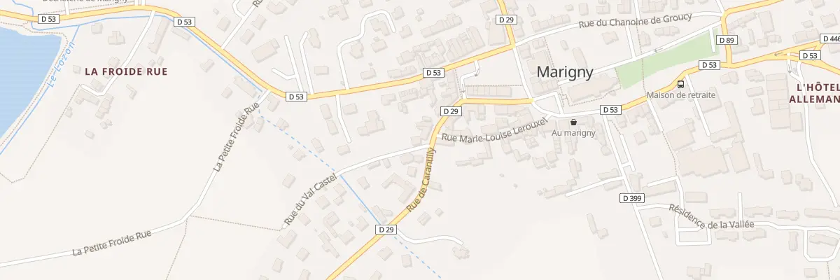 Plan du 16 Rue du Cap Daireaux à Marigny-Le-Lozon
