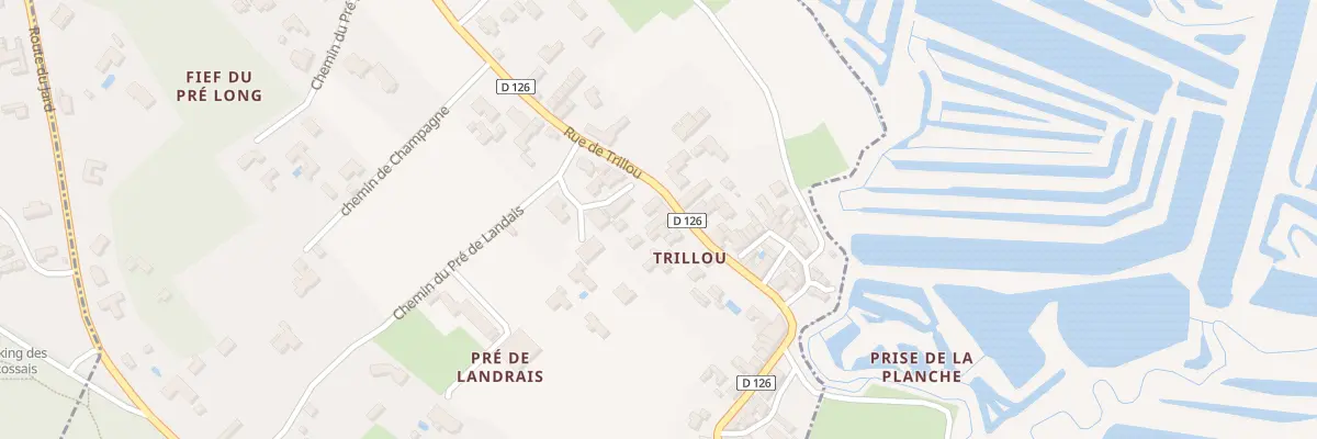 Plan du 47 Rue de Trillou au Grand-Village-Plage