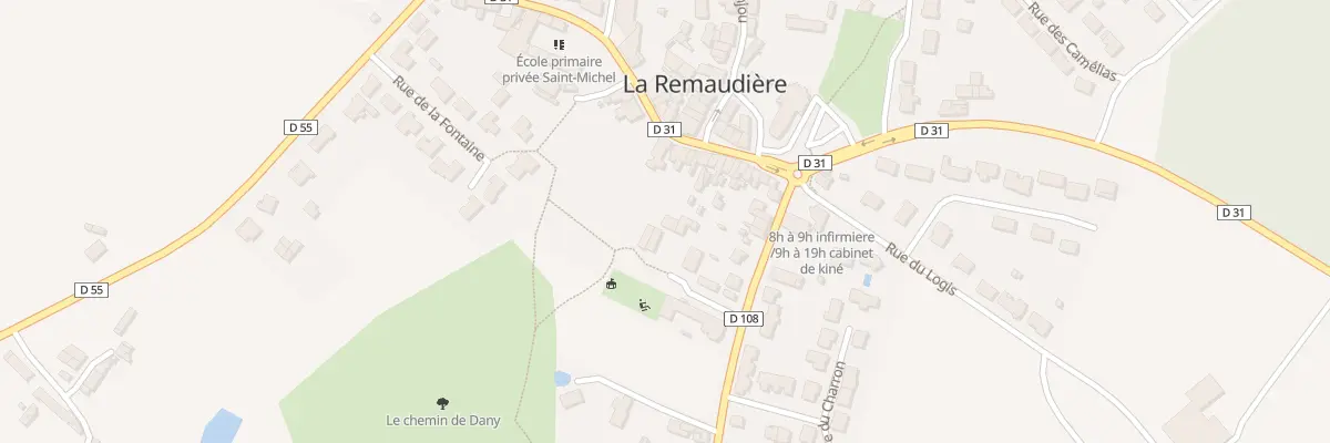 Plan du 14 Rue olivier de clisson à La Remaudière