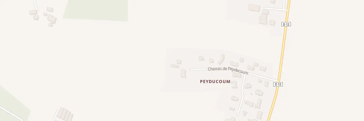 Plan du 278 Che de Peydecoum à Saint-Geours-de-Maremne