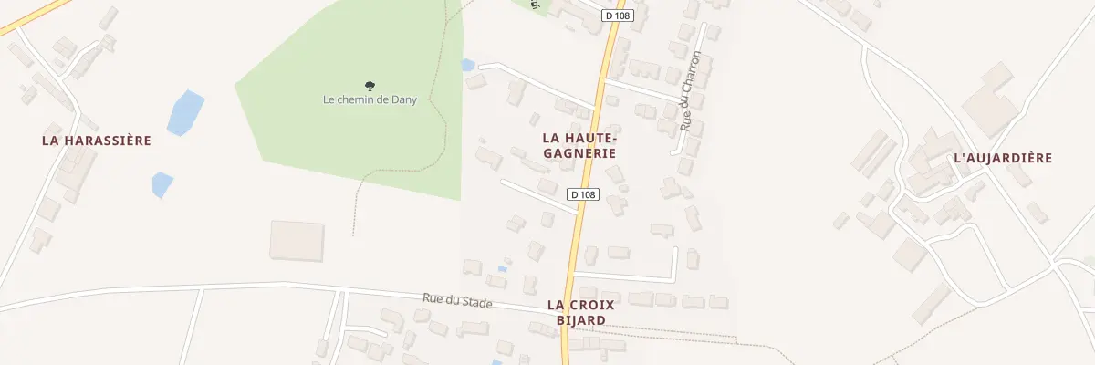 Plan du 38 Rue olivier de clisson à La Remaudière