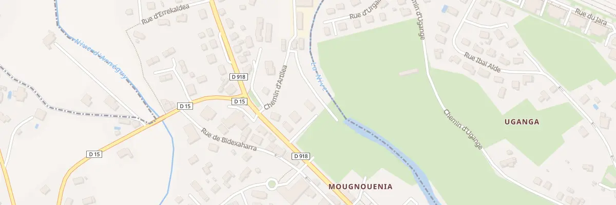 Plan du 61 Che de Biena à Uhart-Cize