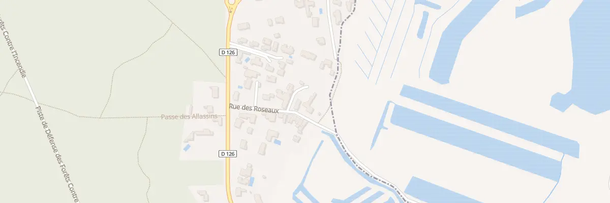 Plan du 7 Rue des Roseaux au Grand-Village-Plage