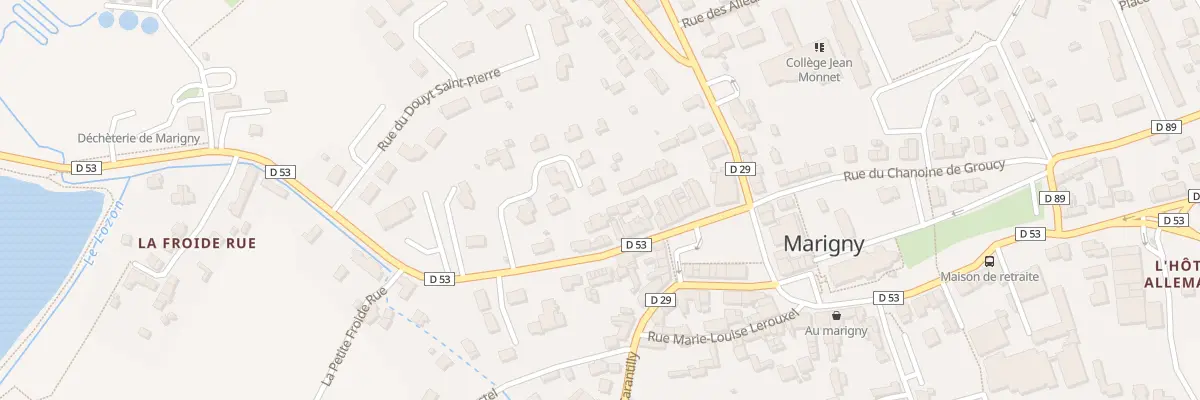 Plan du 40C Rue Auguste Eudeline à Marigny-Le-Lozon