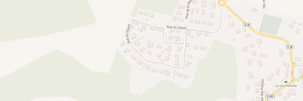 Plan du 278 Rue du Dayot à Sainte-Marie-de-Gosse