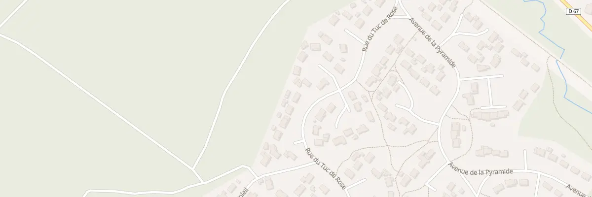 Plan du 77 Rue du Tuc de Rose à Mimizan