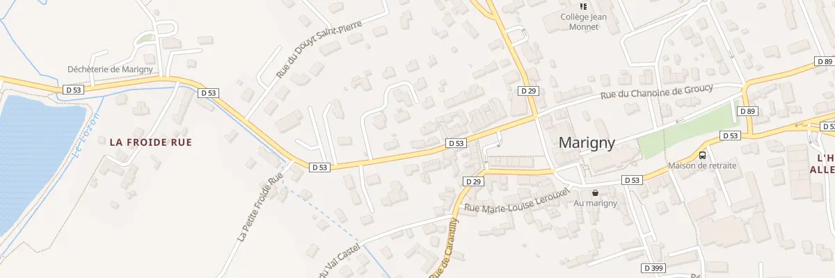Plan du 36 Rue Auguste Eudeline à Marigny-Le-Lozon