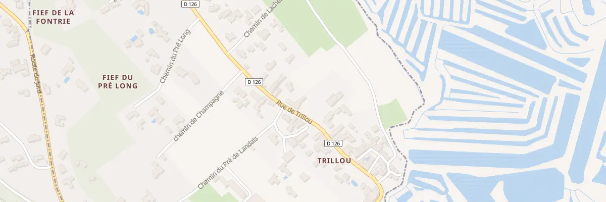 Plan du 68 Rue de Trillou au Grand-Village-Plage