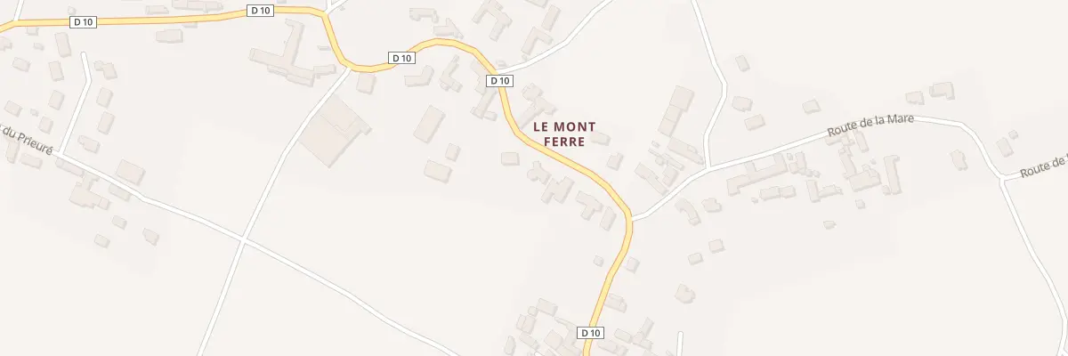 Plan du 129 Rte des Monts à Réville