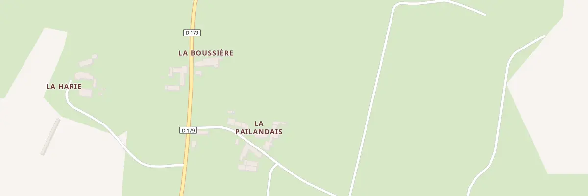 Plan du 9 La Pailandais à Saint-Christophe-des-Bois