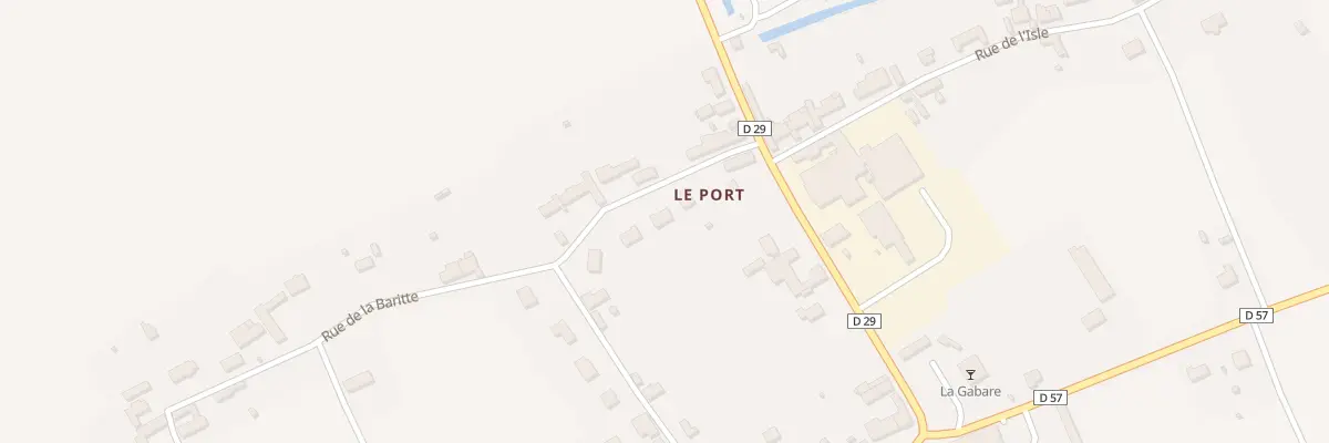 Plan du 568 Rue de la Baritte à Tribehou