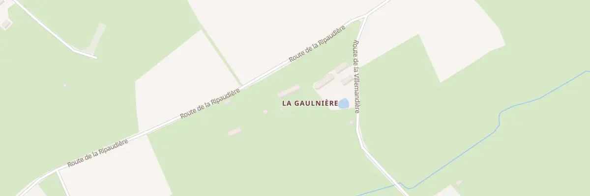 Plan du 16 Rte de la Ripaudière à Hambye