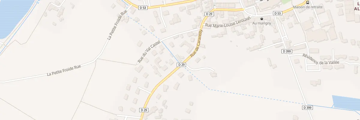 Plan du 10 Rue de Carantilly à Marigny-Le-Lozon