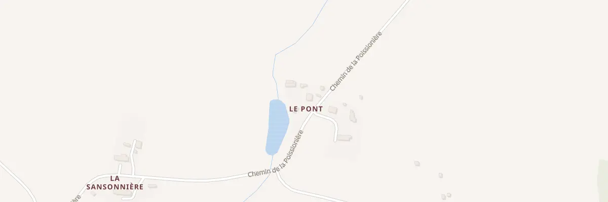 Plan du 2 Le Pont à La Trinité
