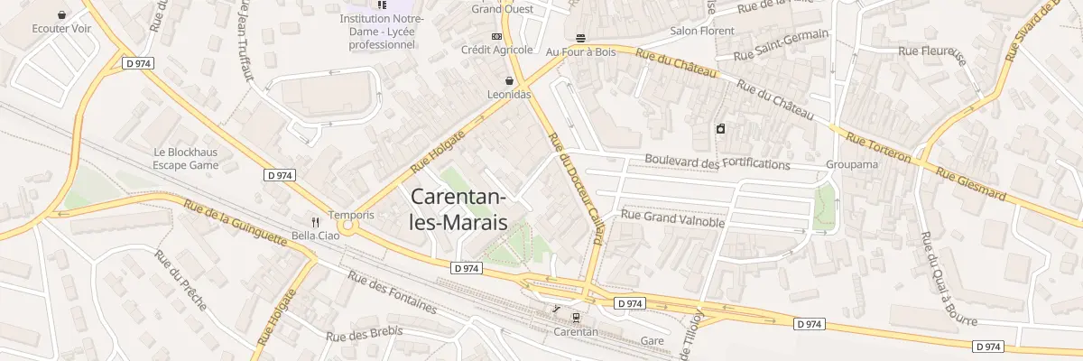 Plan du 3 Imp du Collège à Carentan-les-Marais