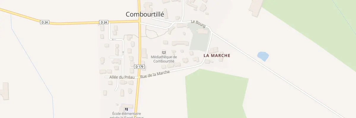 Plan du 5 Rue de la Marche à Combourtillé