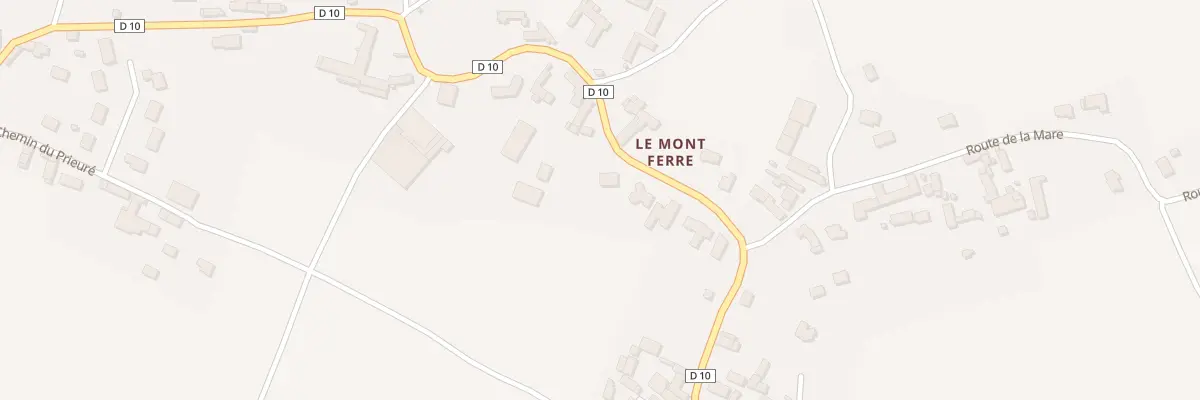 Plan du 129B Rte des Monts à Réville