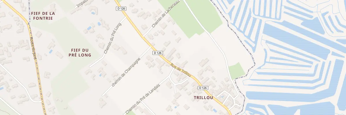 Plan du 5034 Rue de Trillou au Grand-Village-Plage