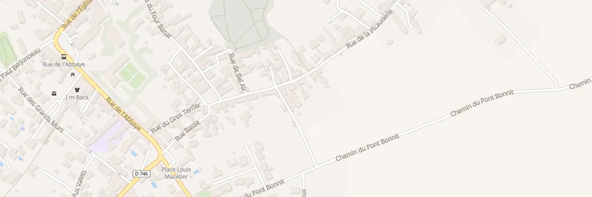 Plan du 12 Rue de la picauderie à Saint-Michel-en-l’Herm