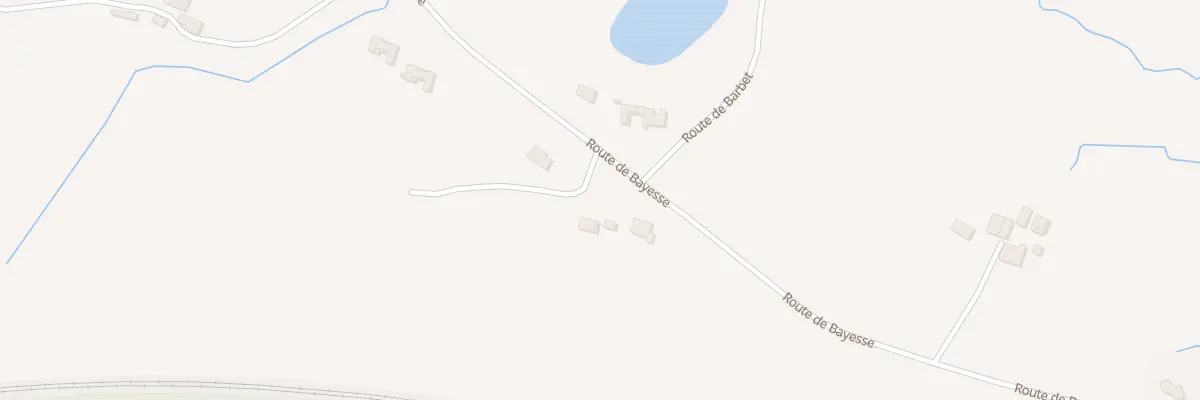 Plan du 665 Rte de Bayesse à Saint-Geours-de-Maremne