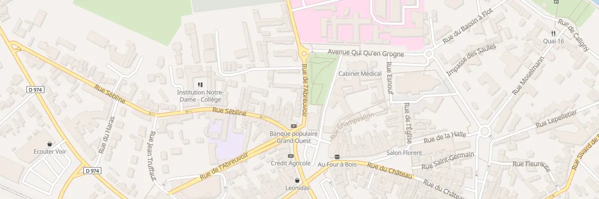 Plan du 9 Rue de l’Abreuvoir à Carentan-les-Marais