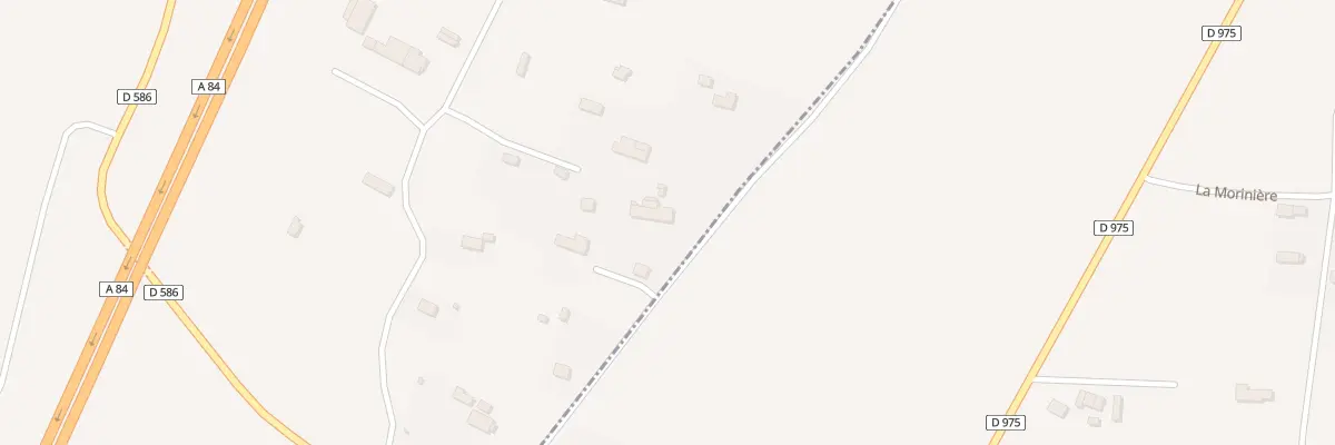 Plan du 5101 Les Rues à La Lande-d’Airou