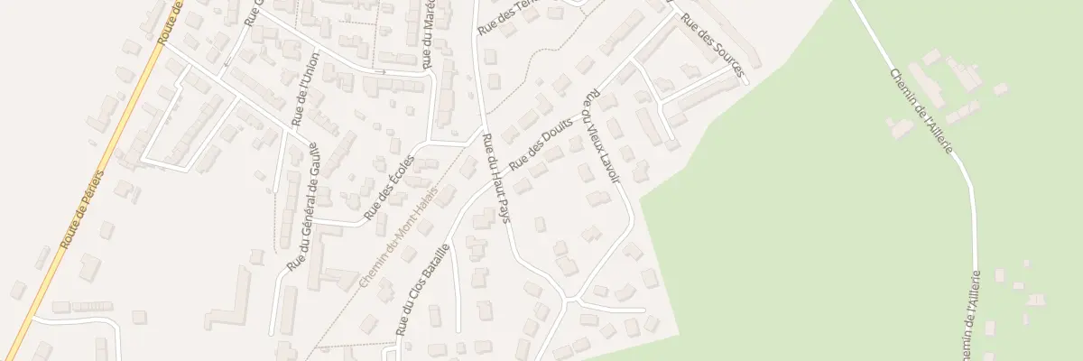 Plan du 5 Rue des Douits à Carentan-les-Marais