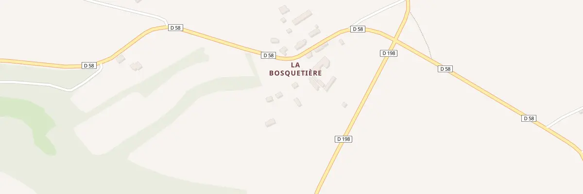 Plan du 6 Rte de la Bosquetière à Hambye