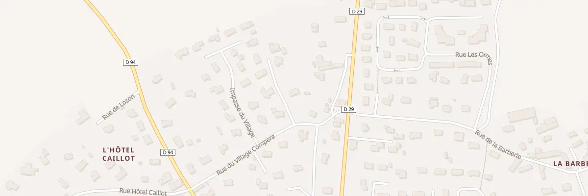 Plan du 10 Rue du Village Compère à Marigny-Le-Lozon