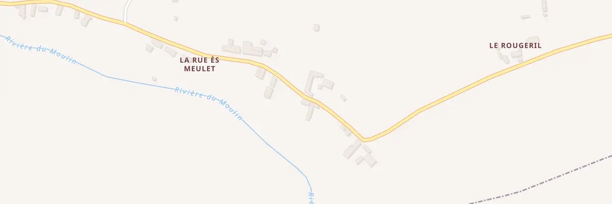 Plan du 346 La Rue Es Meulets à Tribehou