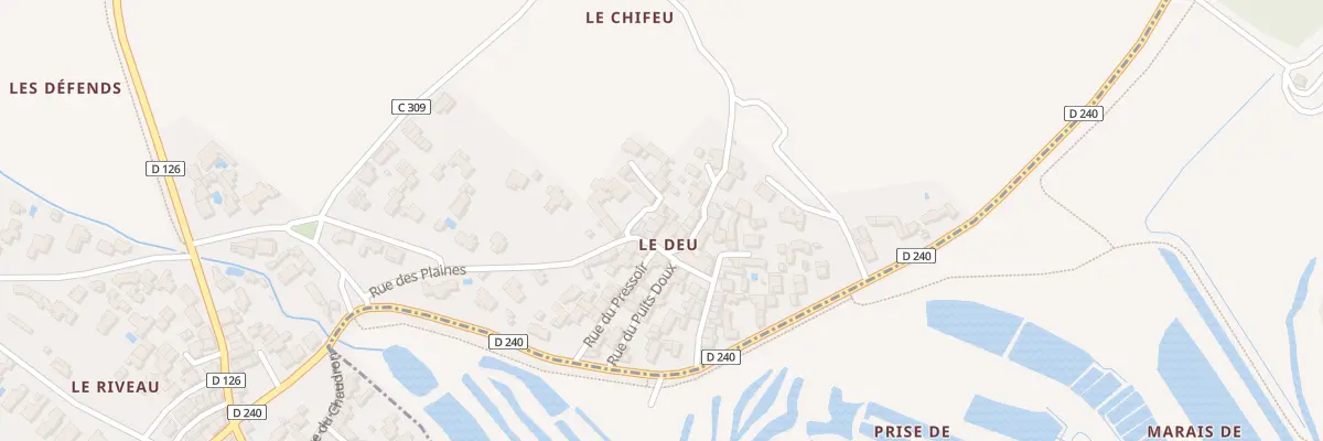 Plan du 18 Rue des Plaines à Dolus-d’Oléron