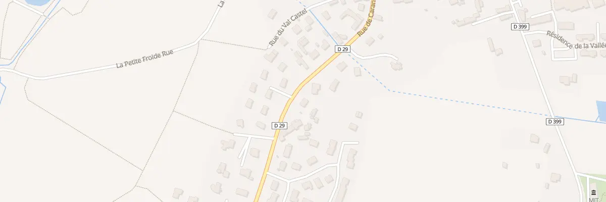 Plan du 11 Rue de Carantilly à Marigny-Le-Lozon