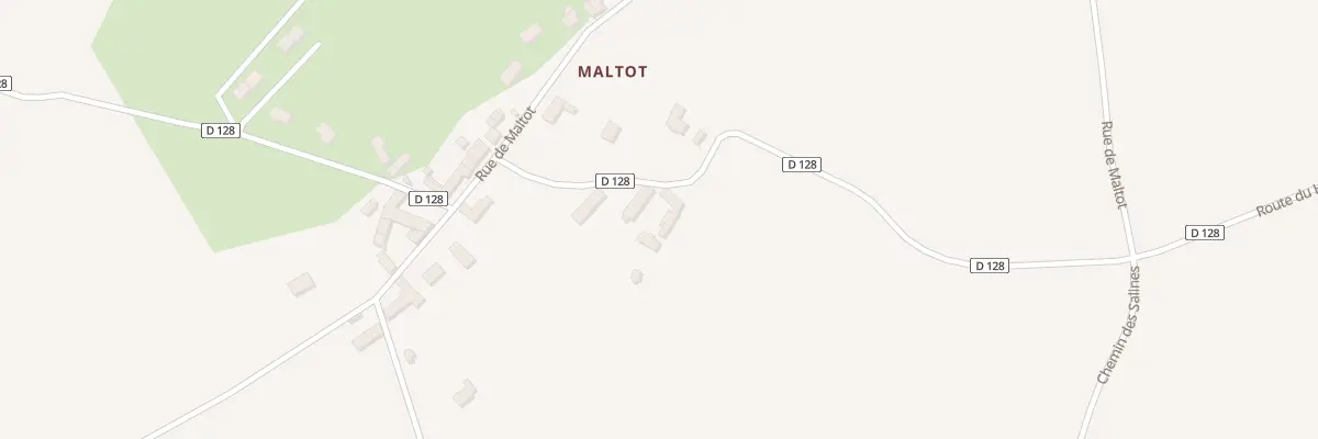 Plan du 6 Rte du Hommet à Réville