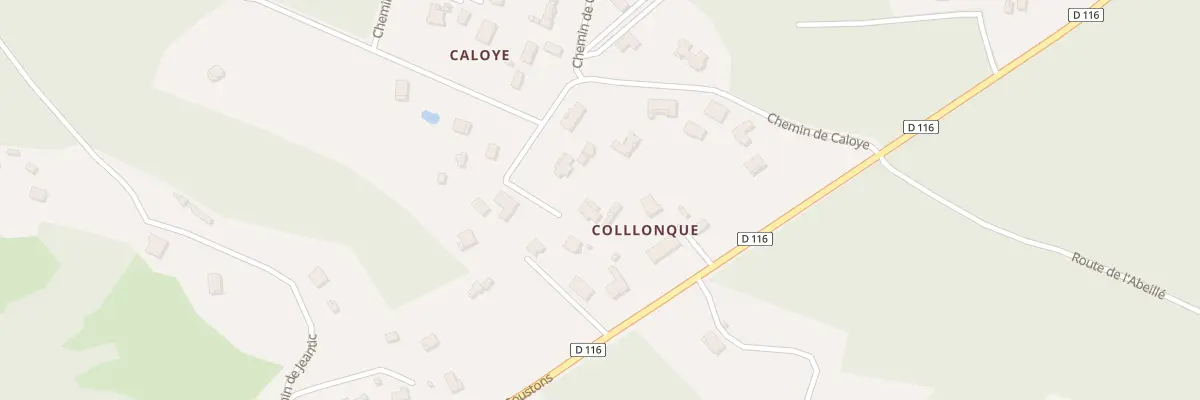 Plan du 355 Che de Caloye à Magescq