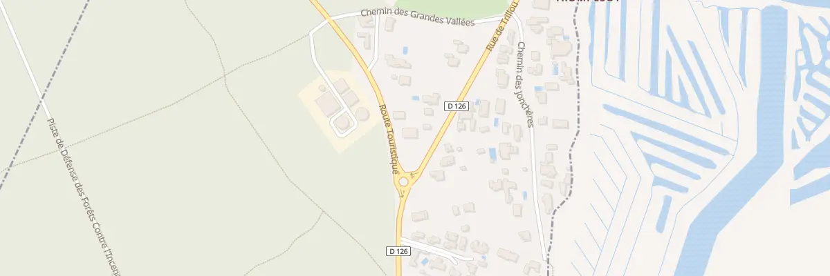 Plan du 1 Rue de Trillou au Grand-Village-Plage