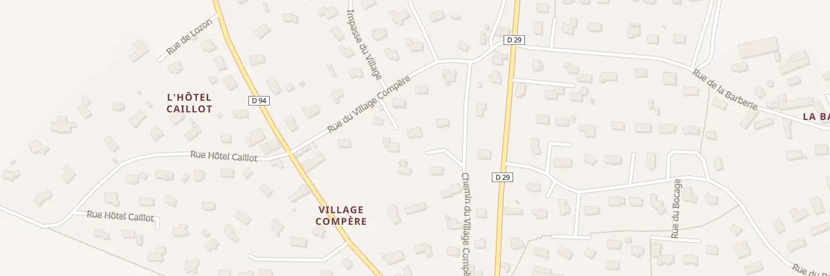 Plan du 7 Rue du Village Compère à Marigny-Le-Lozon