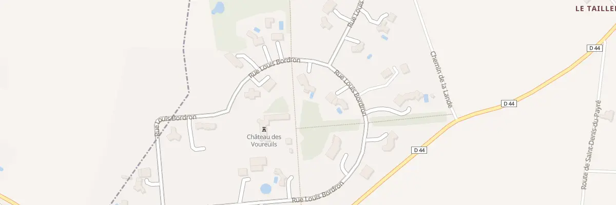 Plan du 21 Rue louis bordron à Chasnais