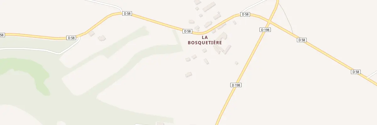 Plan du 8 Rte de la Bosquetière à Hambye