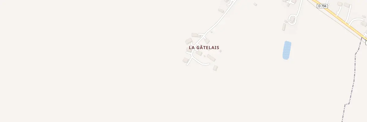 Plan du 14 Chemin de la Gatelais à Montreuil-sous-Pérouse
