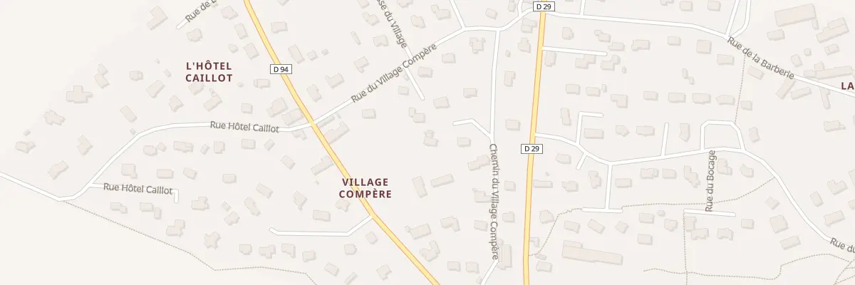 Plan du 13B Rue du Village Compère à Marigny-Le-Lozon