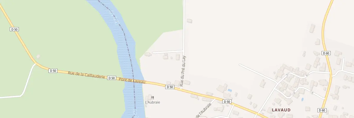 Plan du 2 Rue du pré du lay à Péault