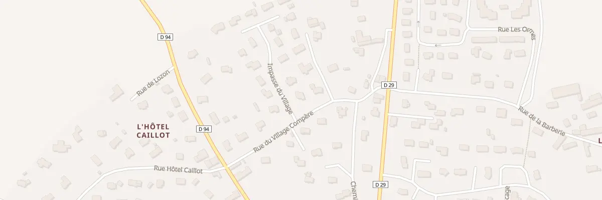 Plan du 16 Rue du Village Compère à Marigny-Le-Lozon