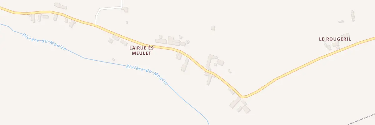 Plan du 344 La Rue Es Meulets à Tribehou