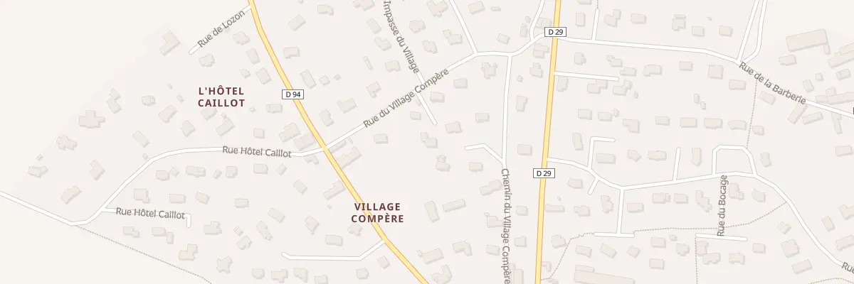 Plan du 9 Rue du Village Compère à Marigny-Le-Lozon