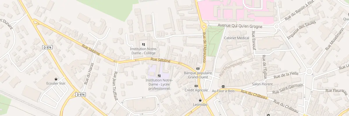 Plan du 16 Rue Sébline à Carentan-les-Marais