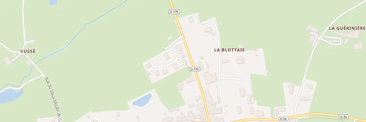 Plan du 7 Allee de Fougeroux à Saint-Christophe-des-Bois