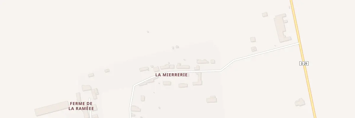 Plan du 212 La Miererie à Tribehou