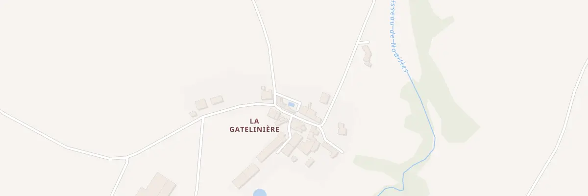 Plan du 9 La Gatelinière à Fougeré