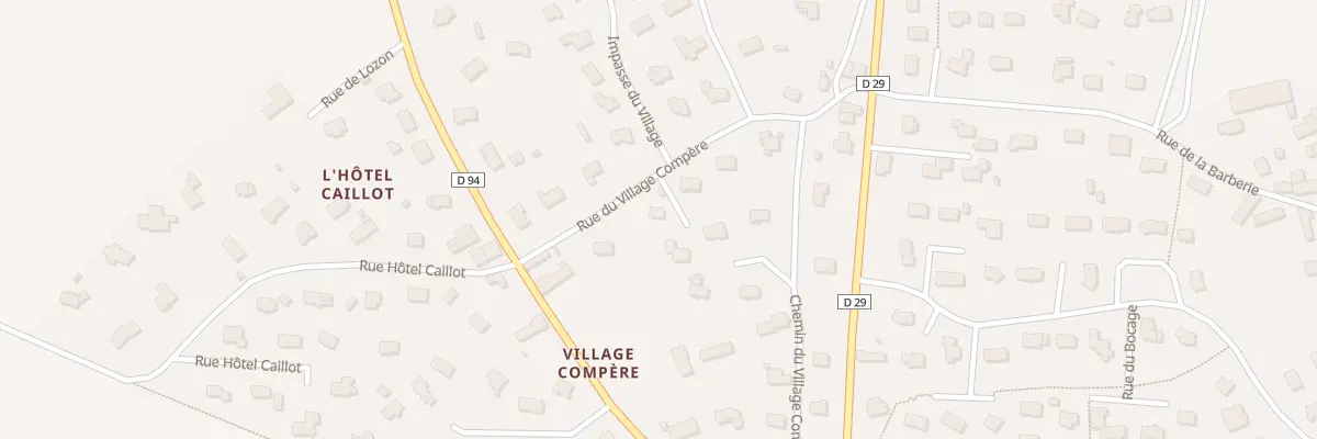 Plan du 11 Rue du Village Compère à Marigny-Le-Lozon